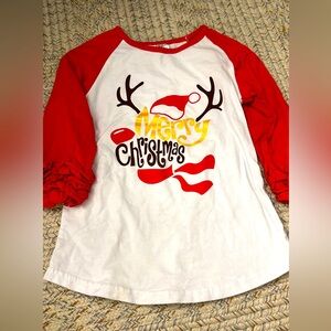 Kids XXL Christmas top. Never worn!